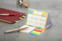 Picture of Custom Calendar with Sticky Notes