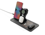 Picture of Swiss Peak 3 in 1 RCS recycled PU wireless charger desk tray