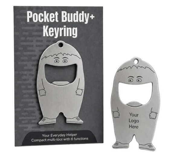 Picture of Pocket Buddy+ Keyring with Personalised Card