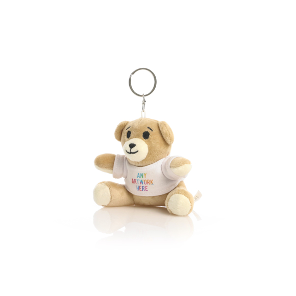 Picture of Printed ECO 10cm Eleanor Keyring Bear