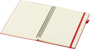 Picture of JournalBooks Liss A5 recycled plastic hard cover spiral notebook