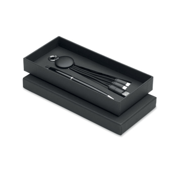 Picture of Charger Keyring and Pen Gift Set